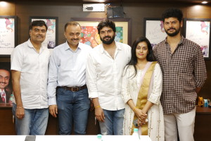 vivek kuchibhotla,T.G.Viswaprasad,sri vishnu, kerti chowdari, director Haasitgoli